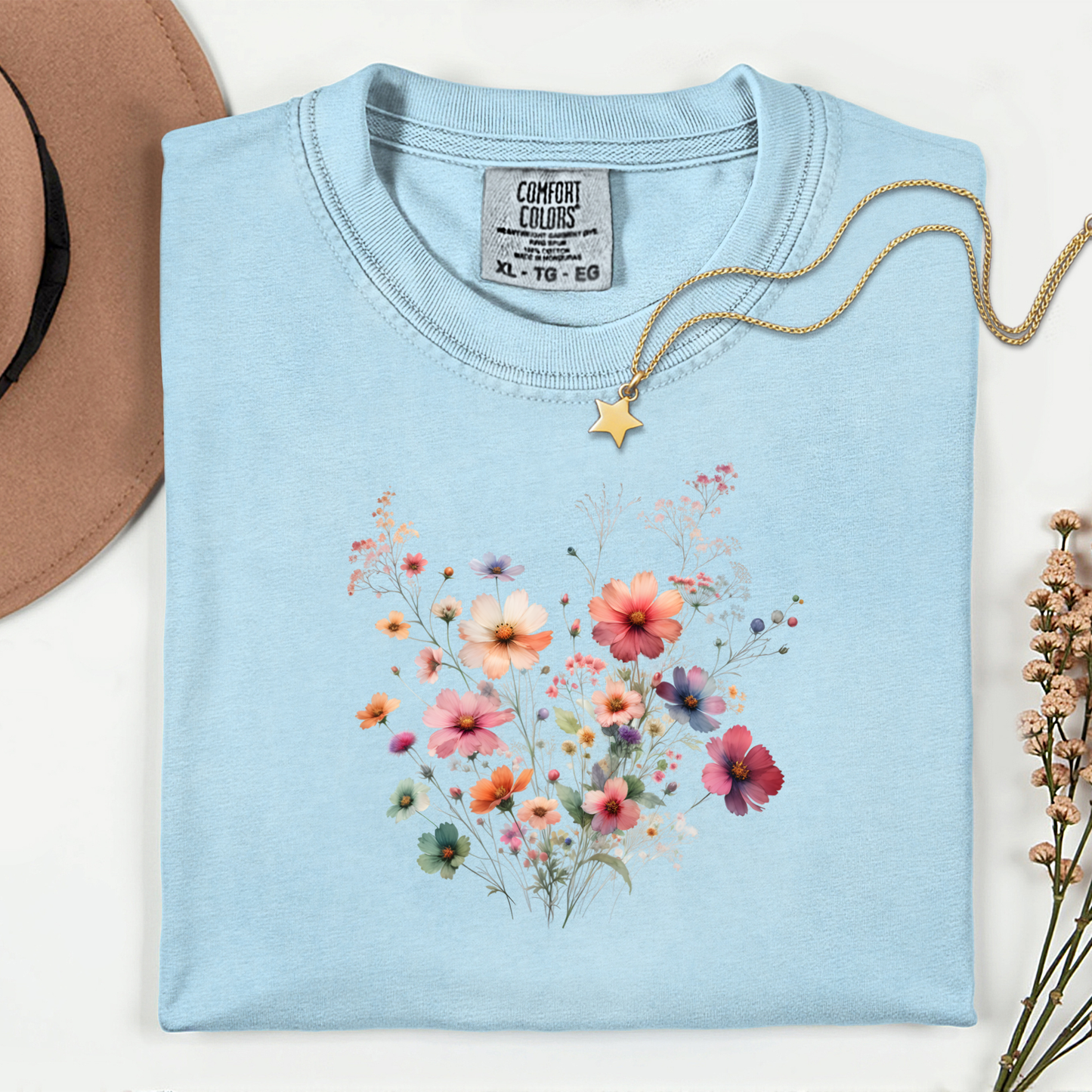 Wildflower Bouquet Premium T Shirt