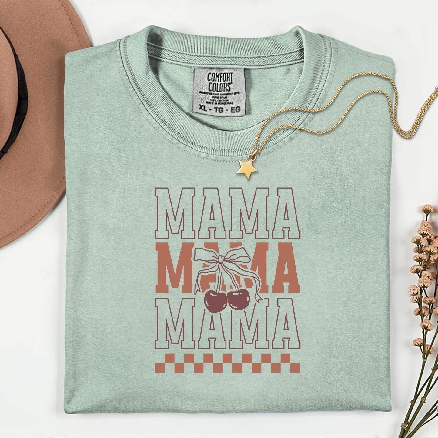 Mama Stacked Premium T Shirt