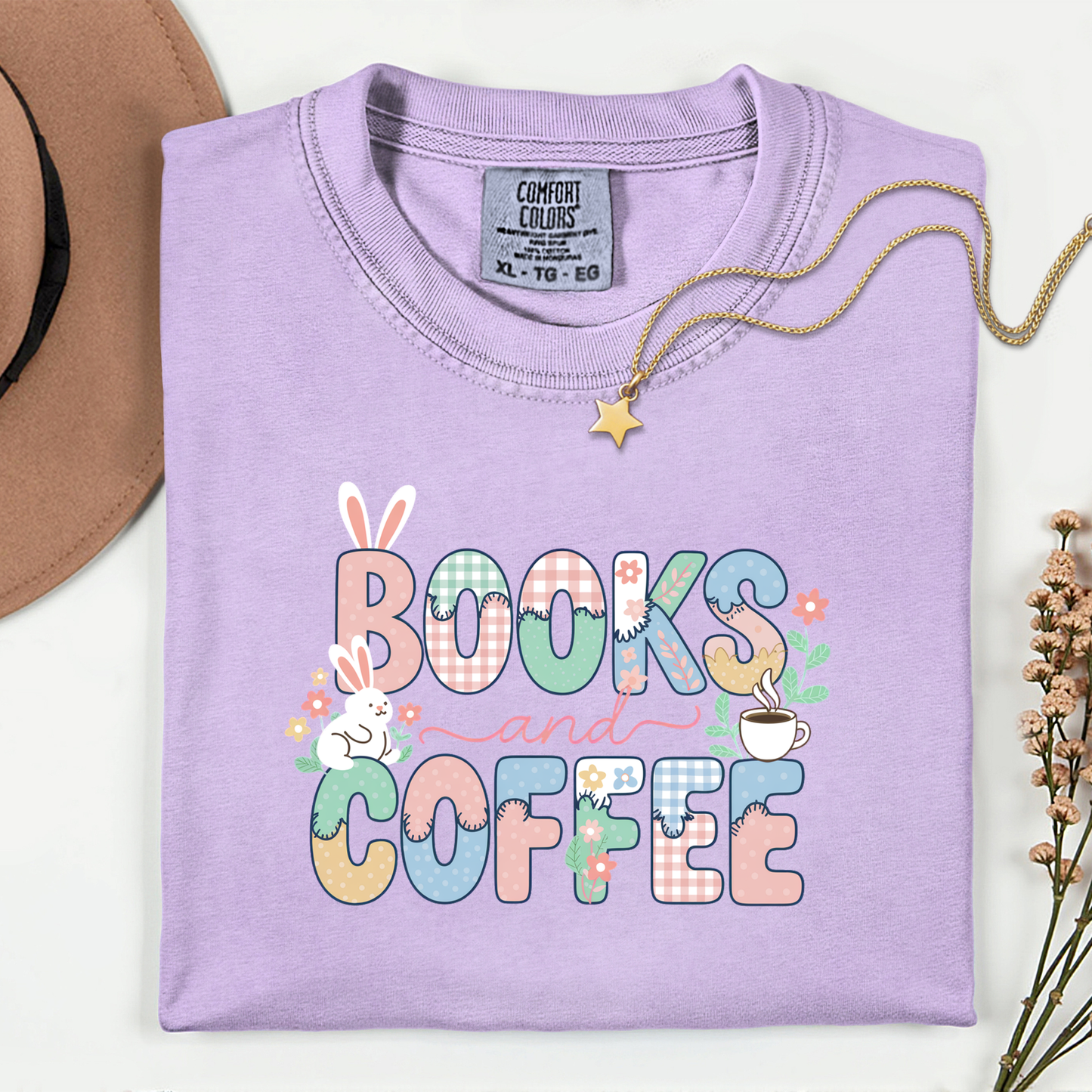 Books and Coffee Premium T Shirt