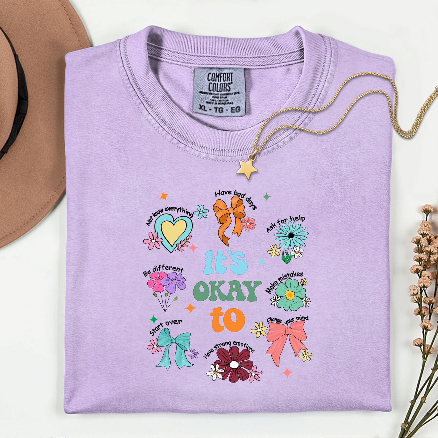 It’s Okay To Premium Graphic T Shirt