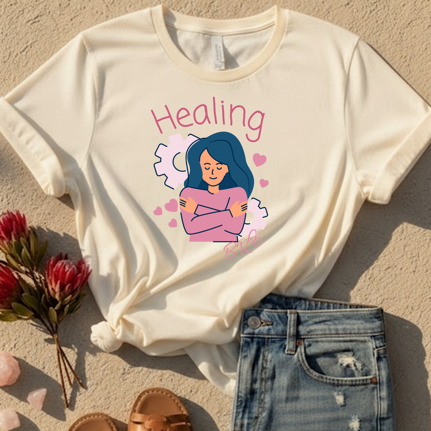 Healing BRB Oversized Tee