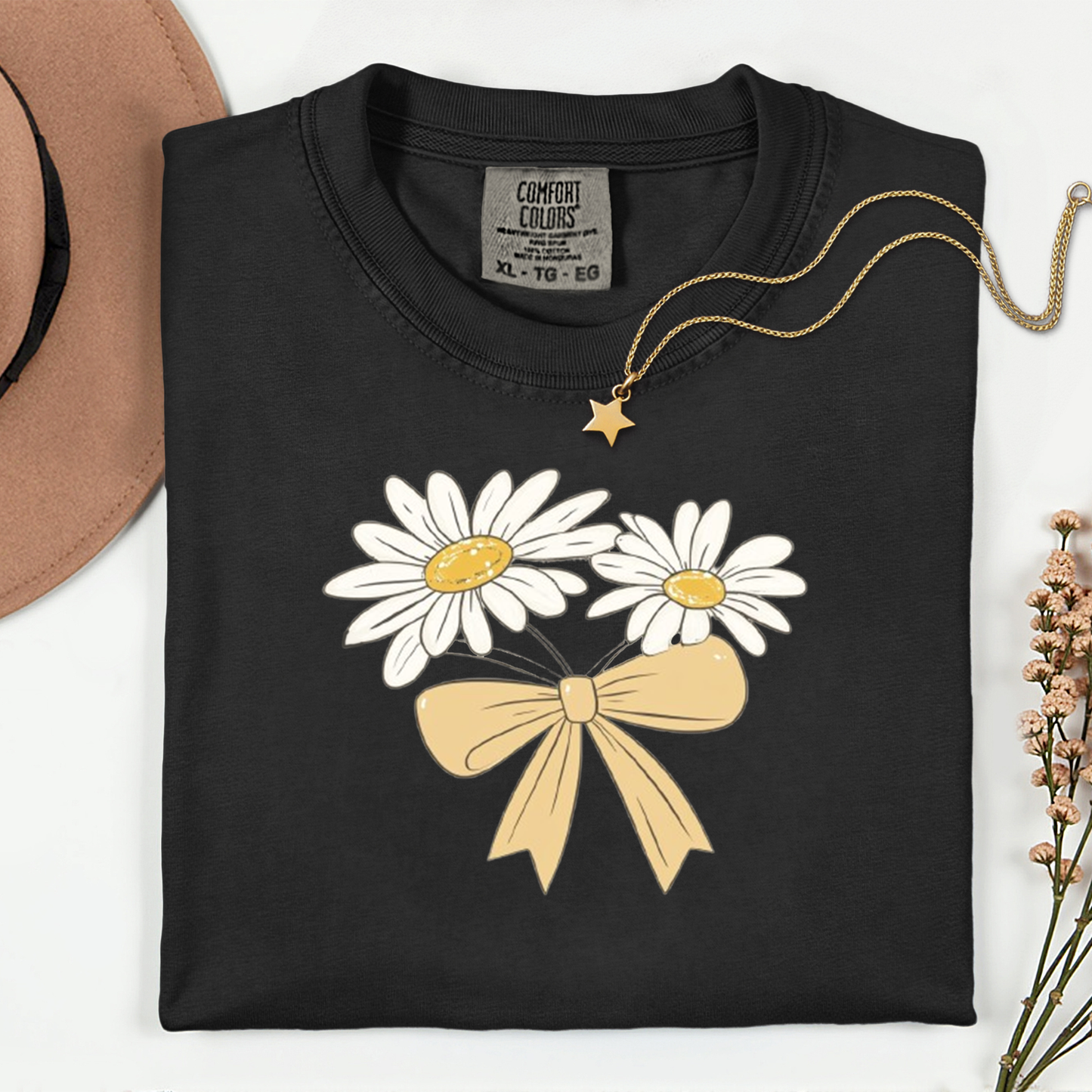 Daisy Bow Premium T Shirt