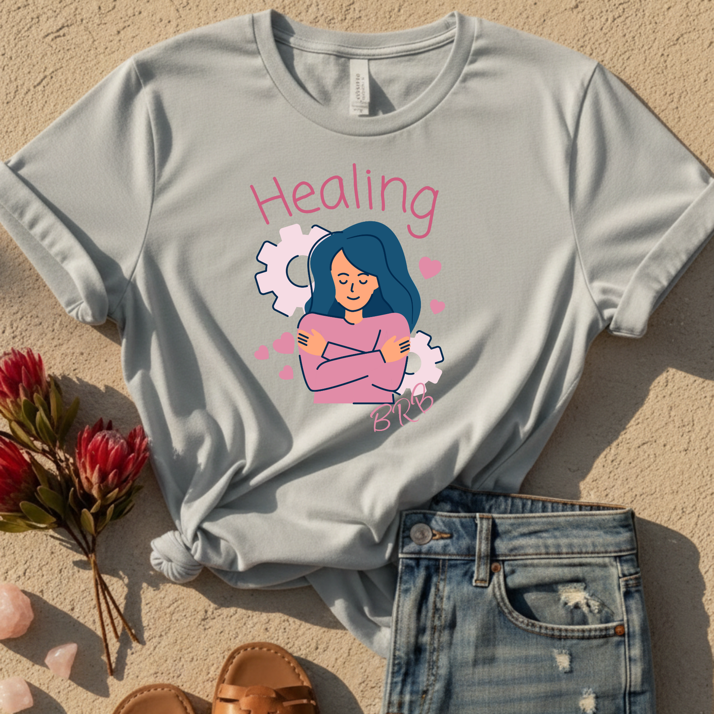 Healing BRB Oversized Tee