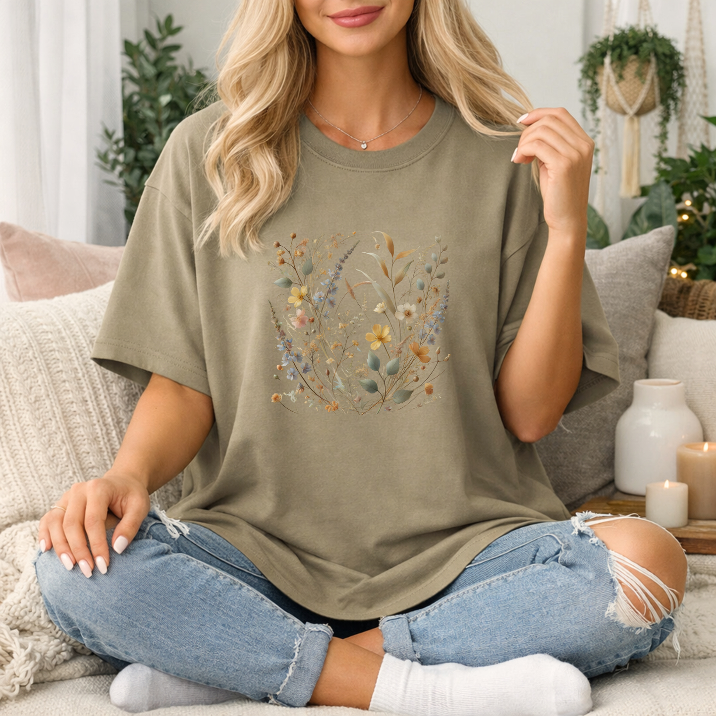 Soft Wildflower Premium T Shirt