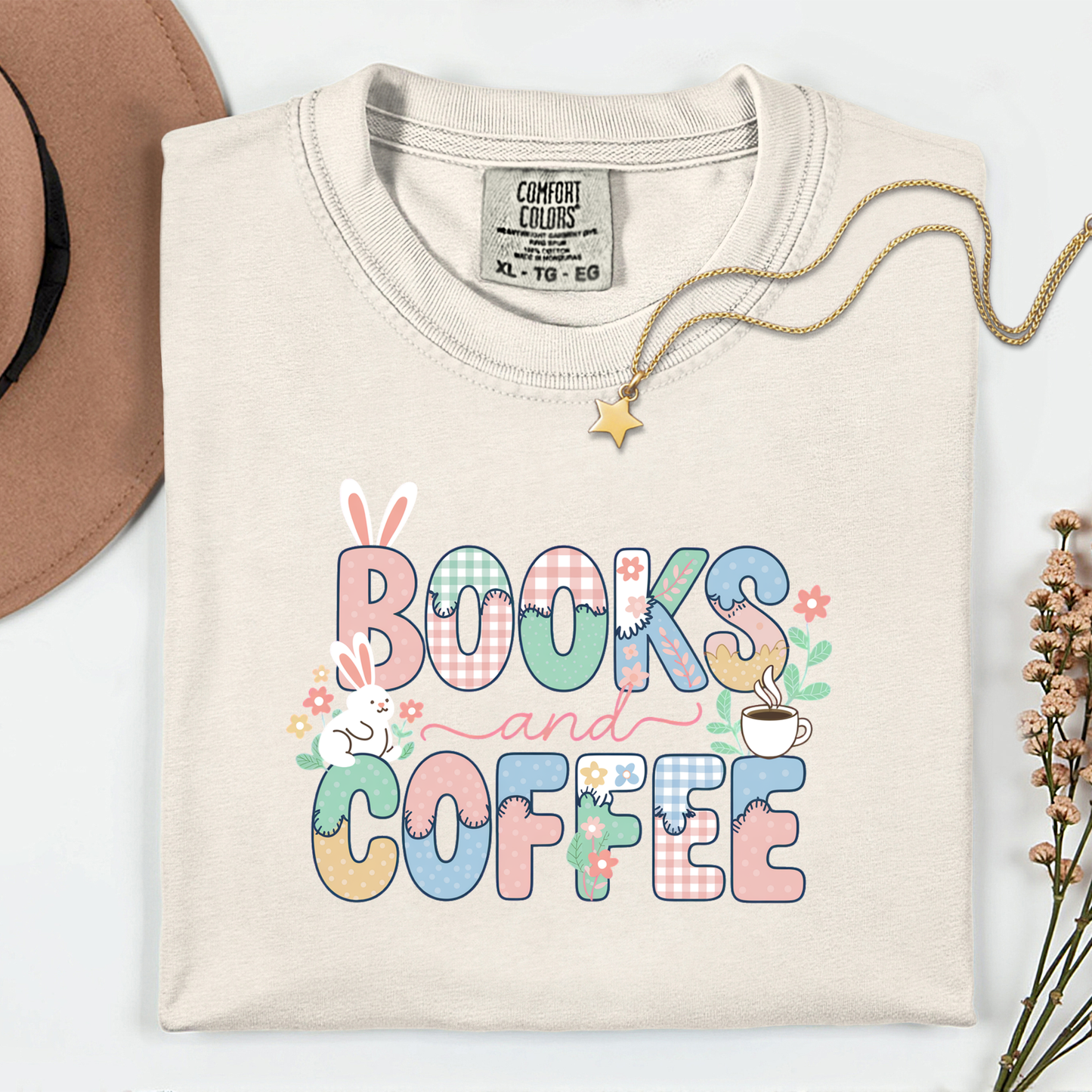 Books and Coffee Premium T Shirt
