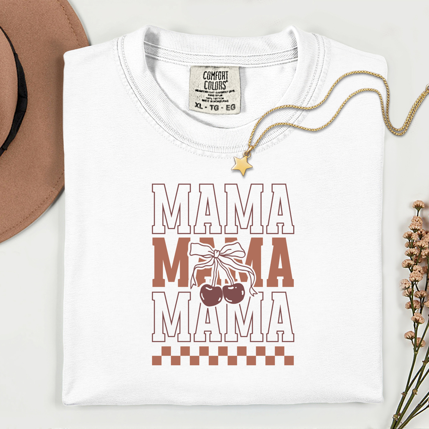 Mama Stacked Premium T Shirt