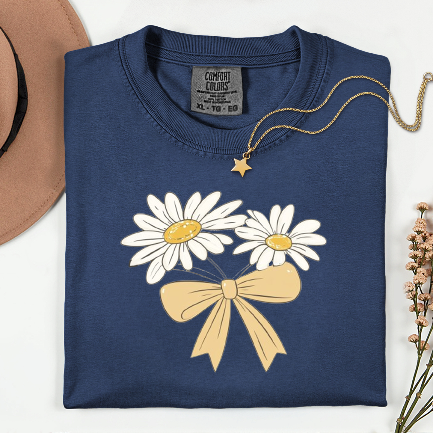 Daisy Bow Premium T Shirt