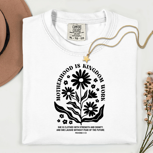 Motherhood Is Kingdom Work Premium T-shirt
