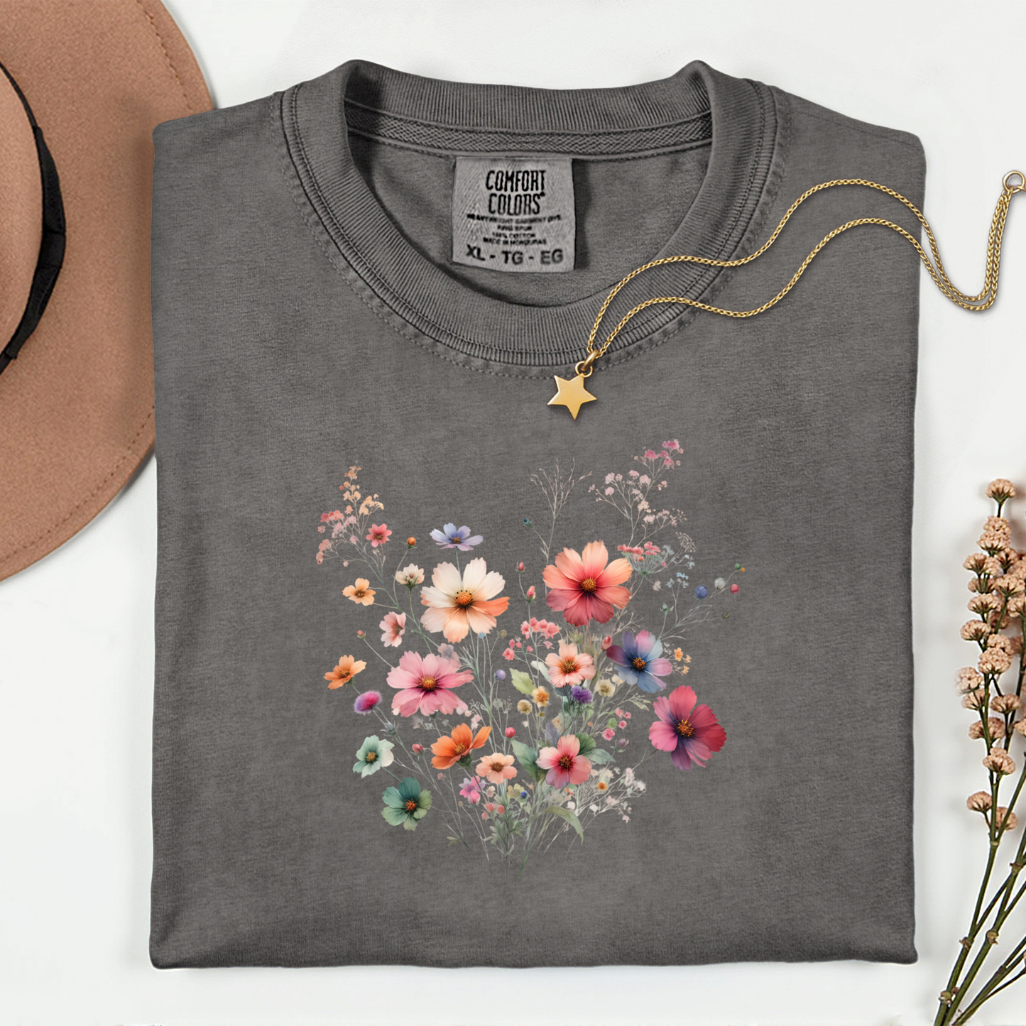 Wildflower Bouquet Premium T Shirt