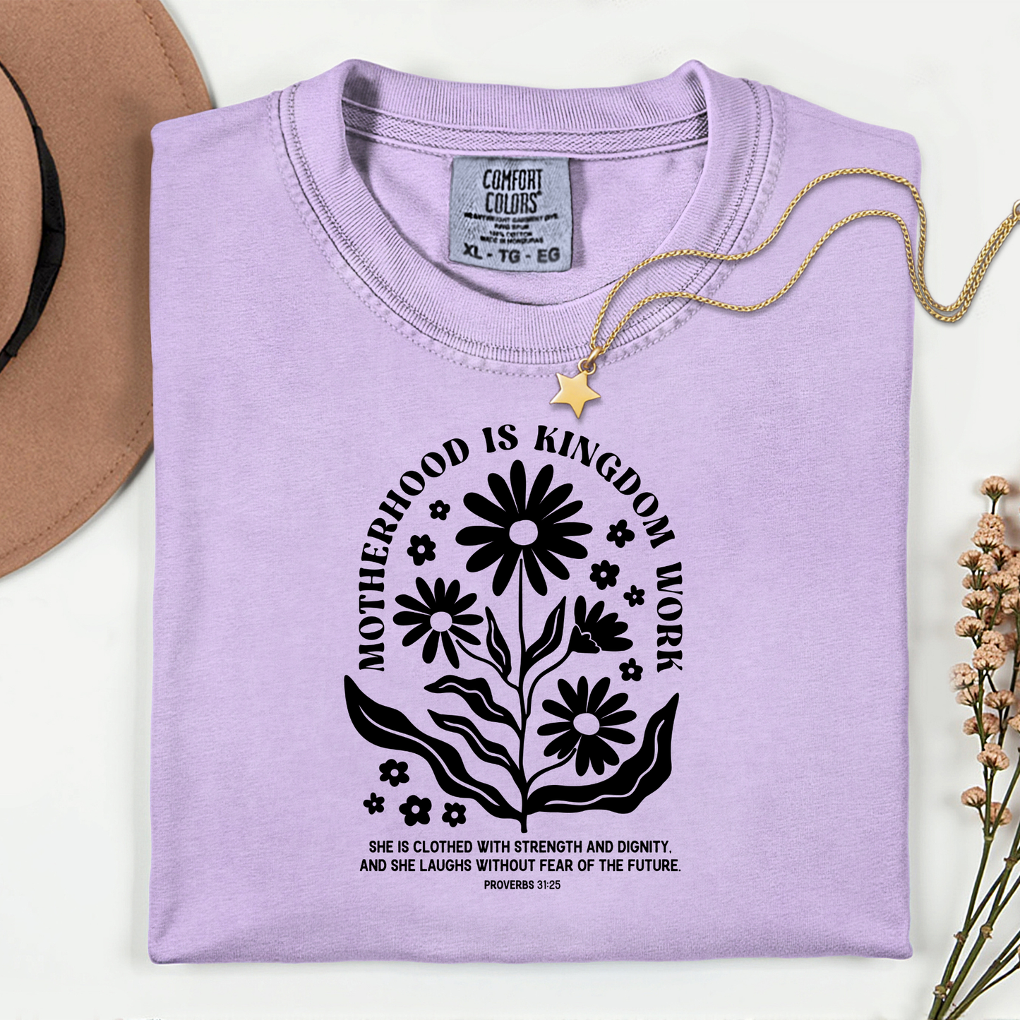 Motherhood Is Kingdom Work Premium T-shirt