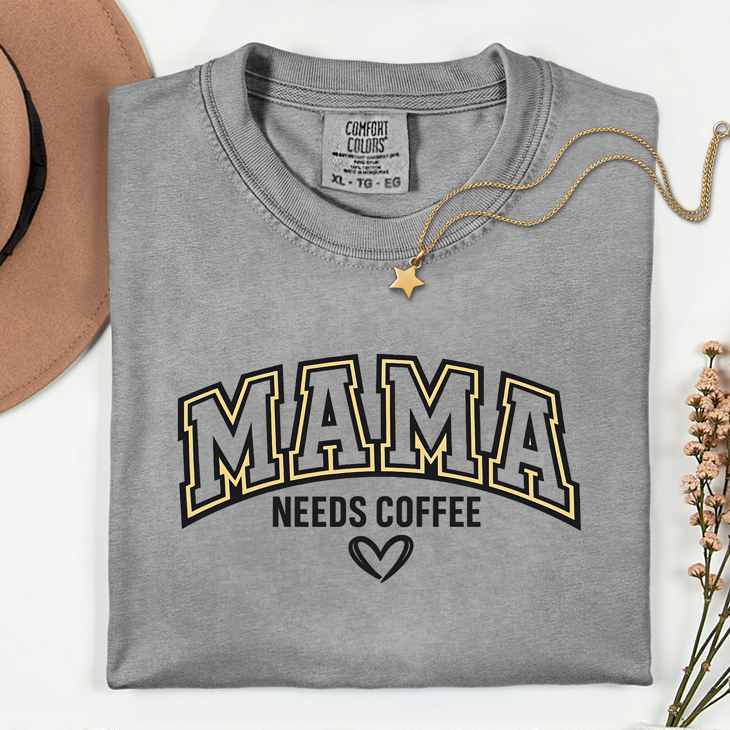 Mama Needs Coffee Premium T Shirt