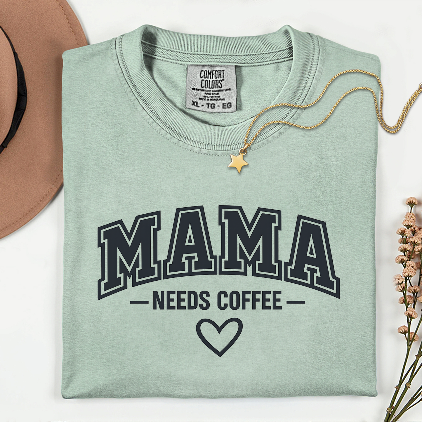 Mama Needs Coffee Premium T Shirt