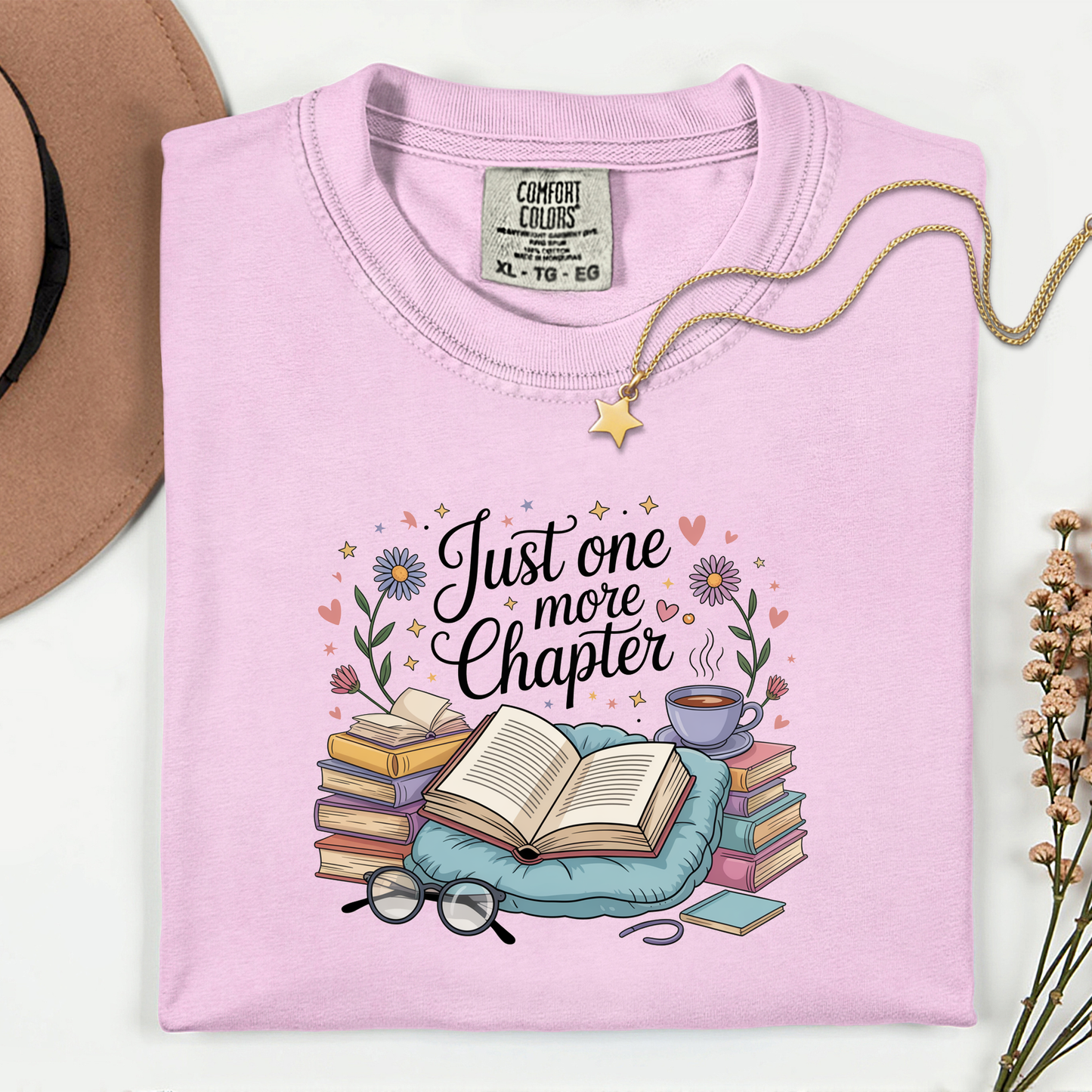 Just One More Chapter Premium T Shirt