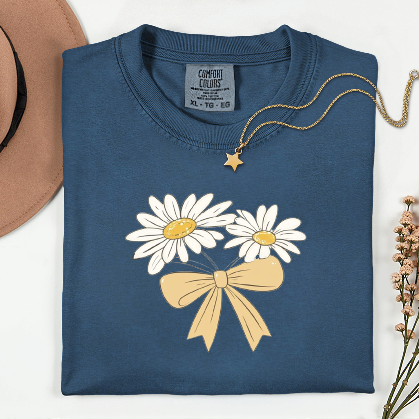 Daisy Bow Premium T Shirt