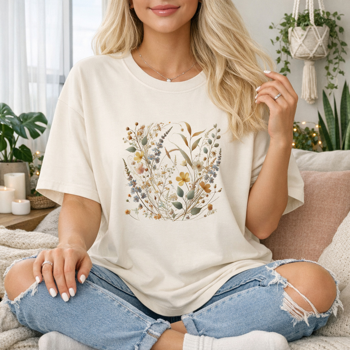 Soft Wildflower Premium T Shirt
