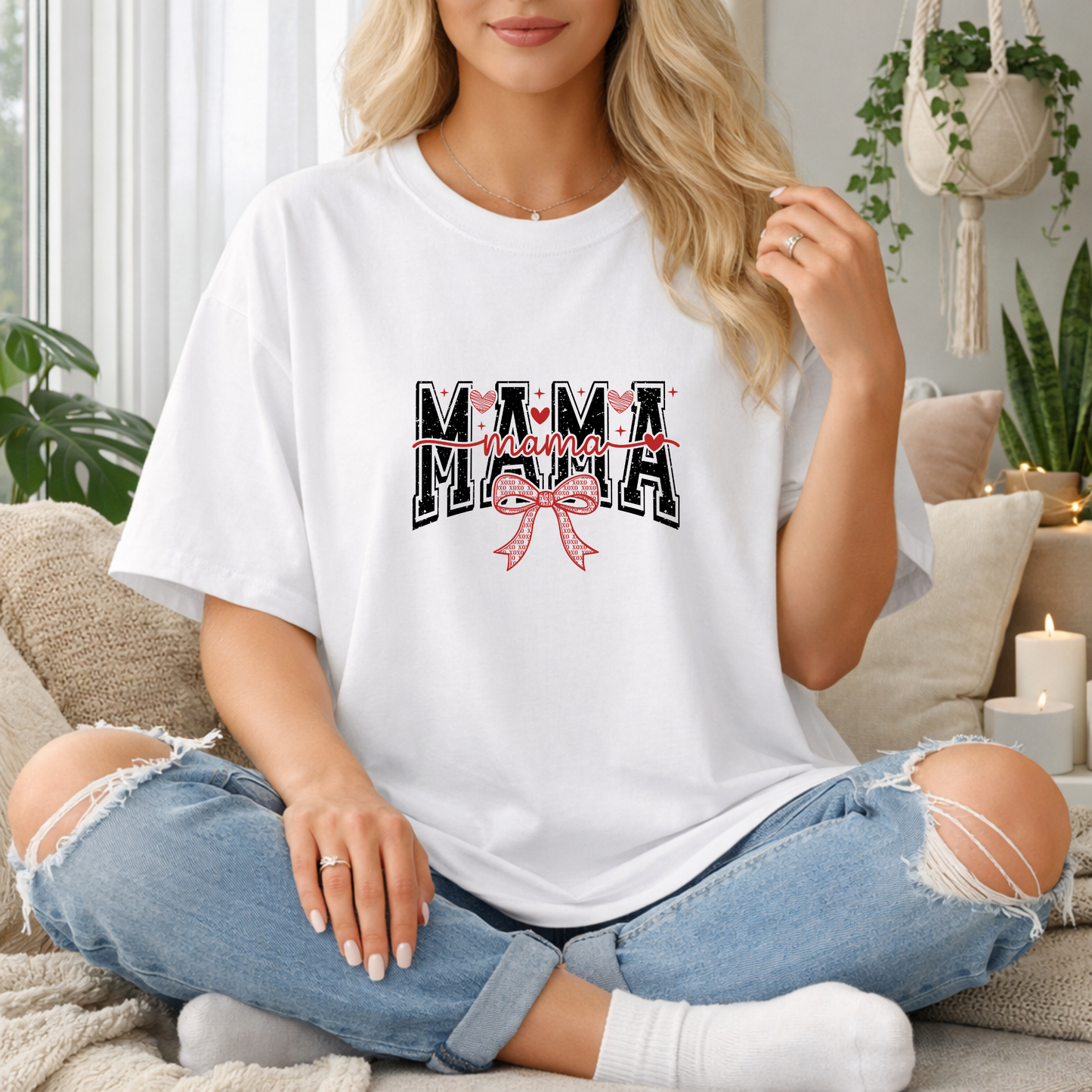 Mama Bow Premium T Shirt