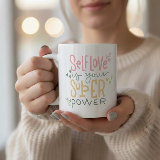 Self Love Is Your Super Power Mug