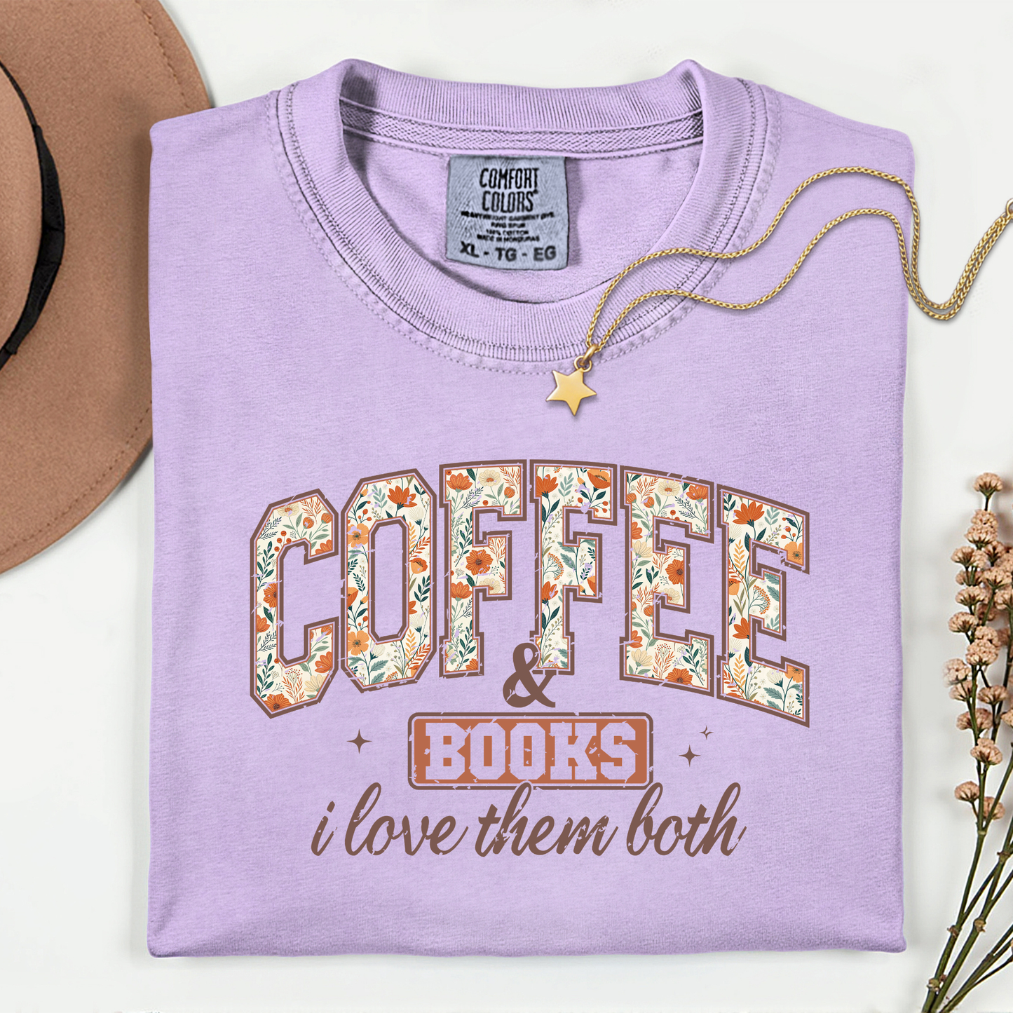Coffee and Books Premium T Shirt