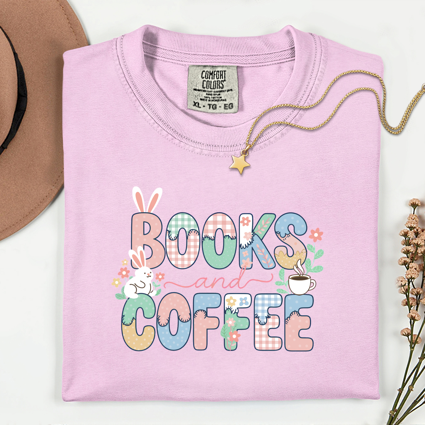Books and Coffee Premium T Shirt