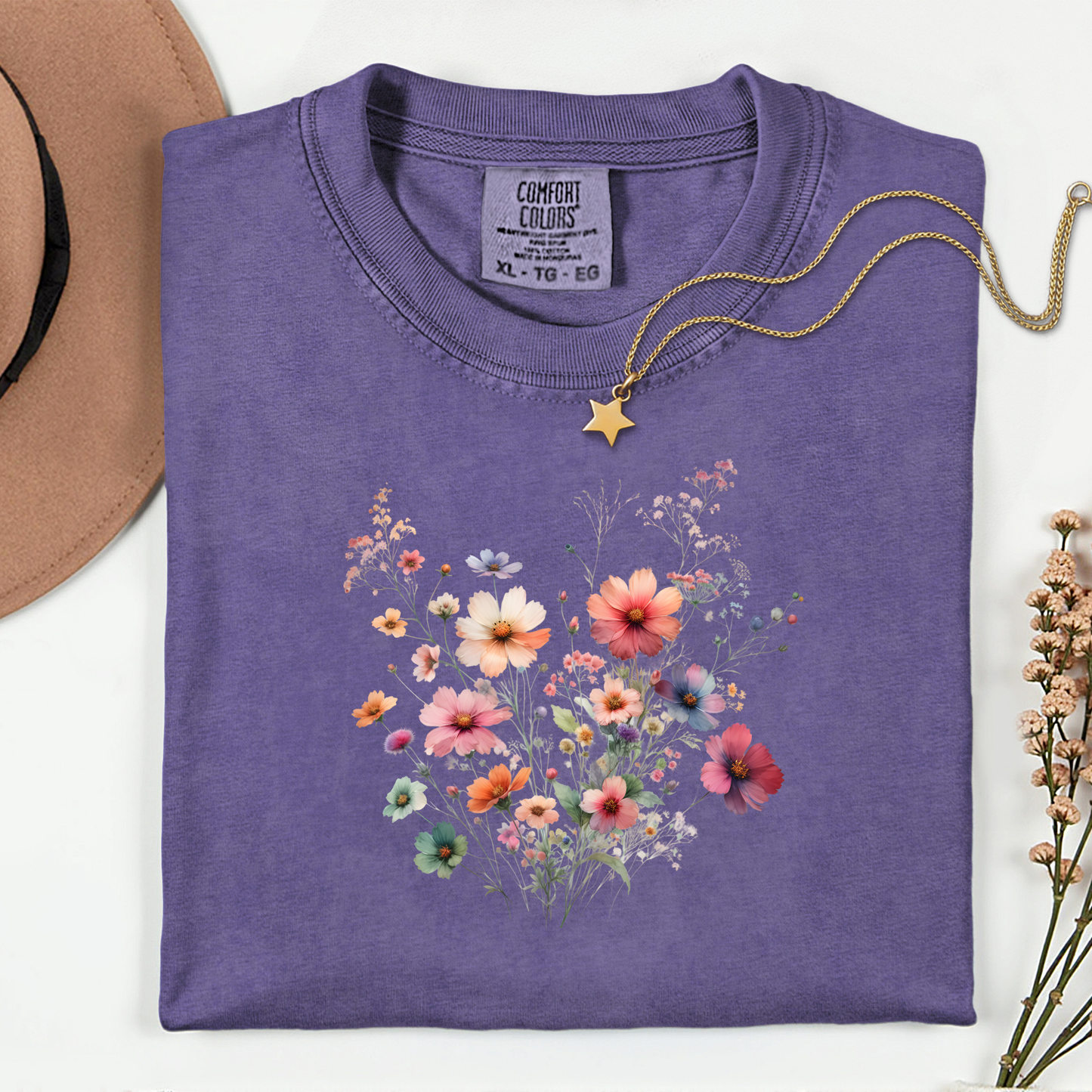 Wildflower Bouquet Premium T Shirt