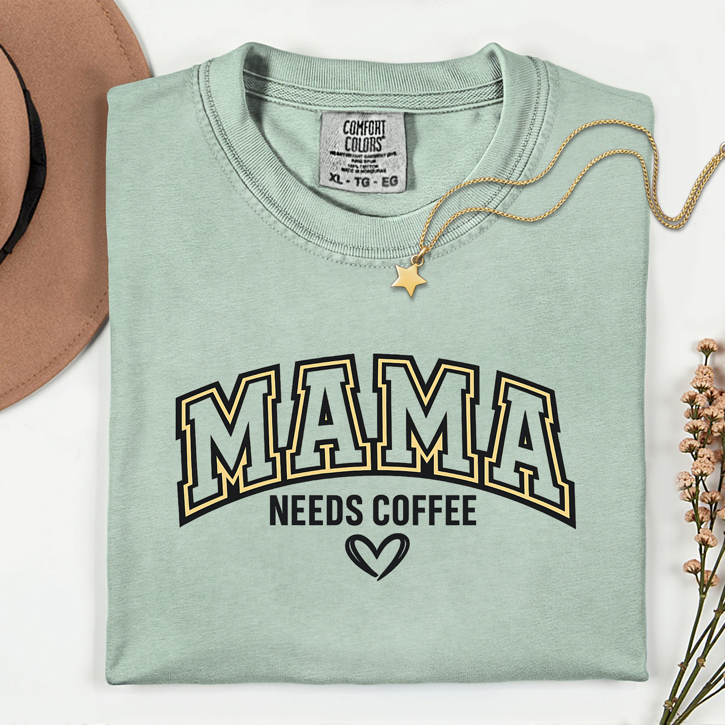 Mama Needs Coffee Premium T Shirt