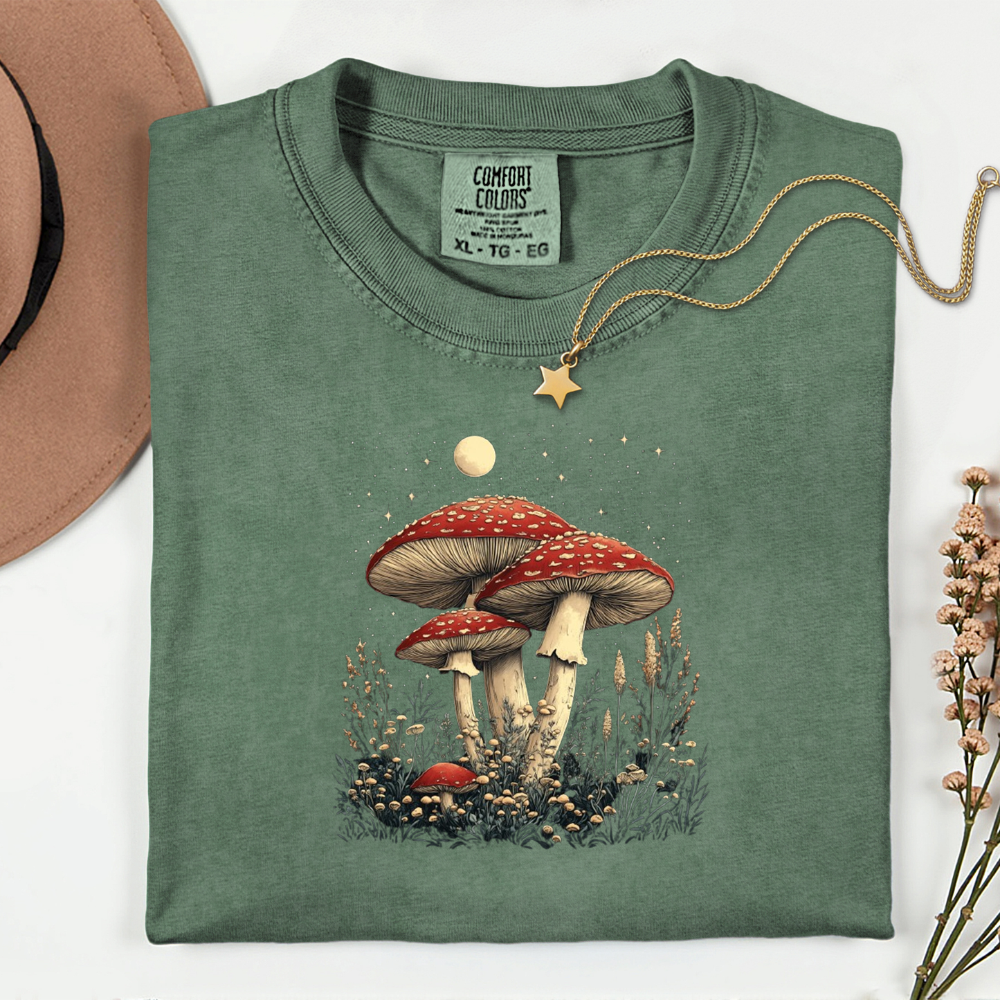 Woodland Mushroom Premium T Shirt