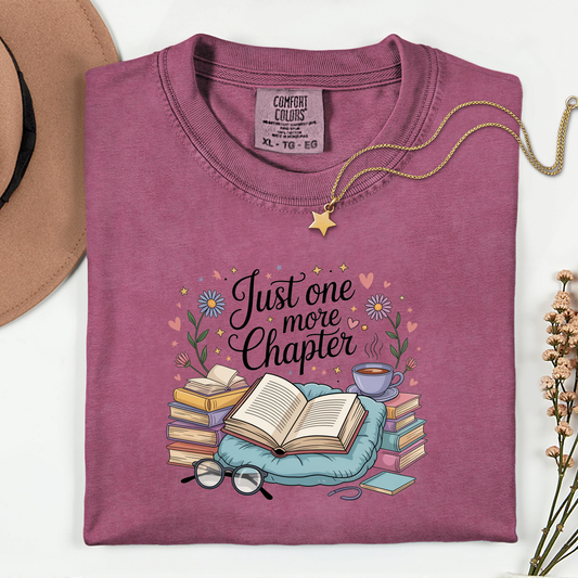 Just One More Chapter Premium T Shirt