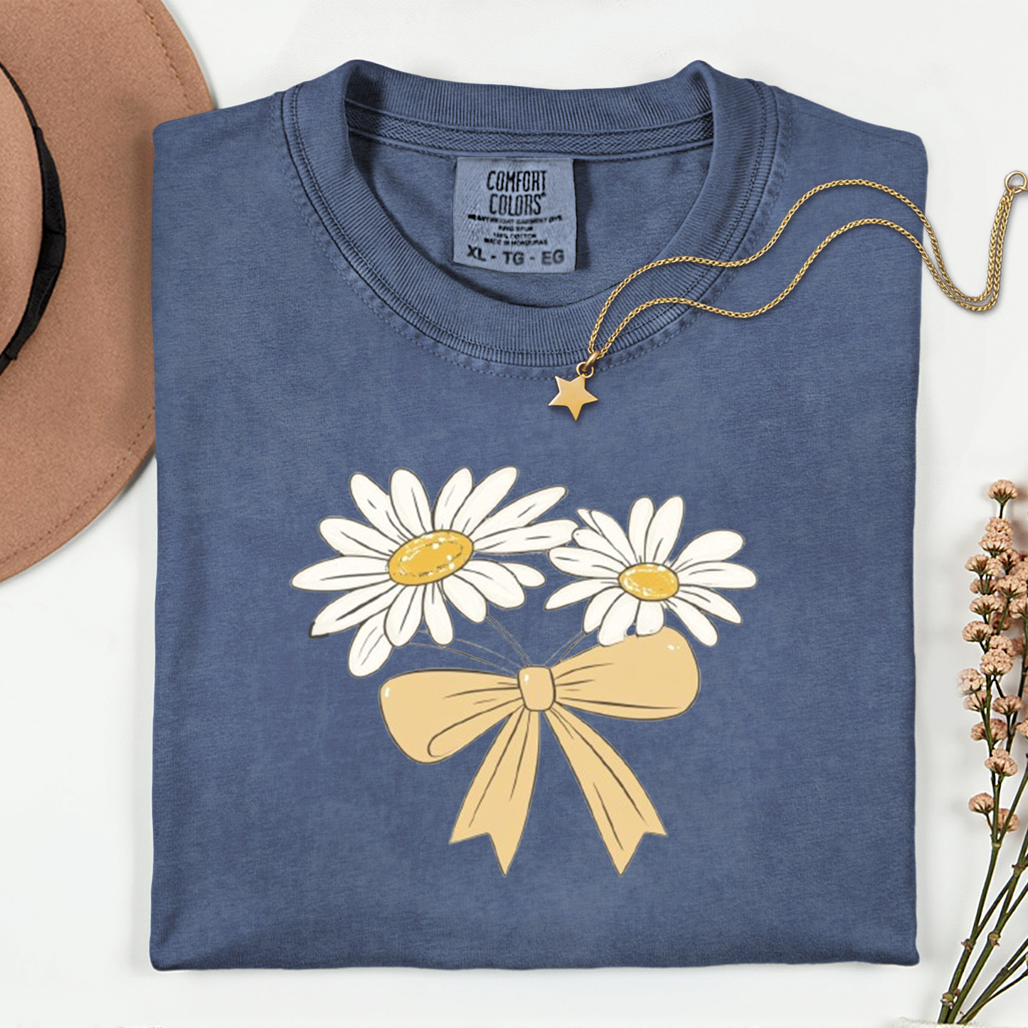 Daisy Bow Premium T Shirt