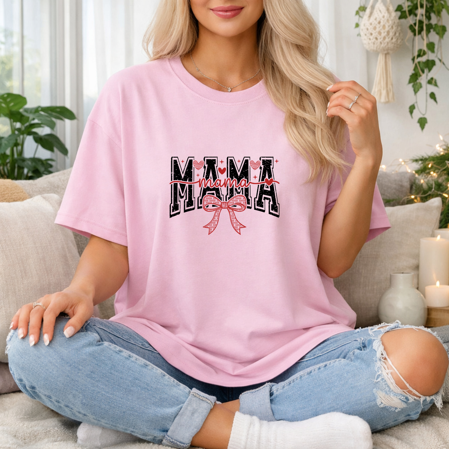 Mama Bow Premium T Shirt