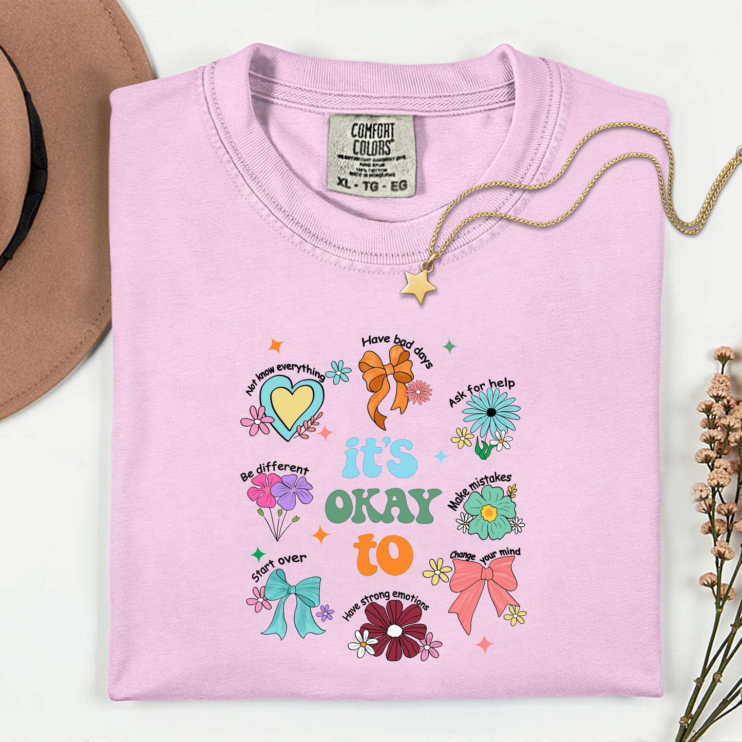 It’s Okay To Premium Graphic T Shirt