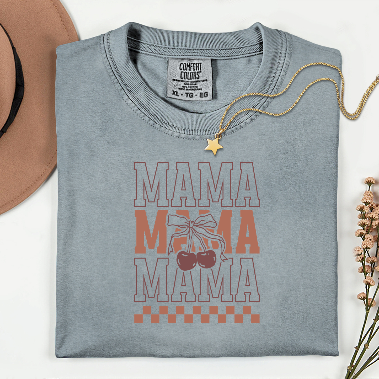 Mama Stacked Premium T Shirt