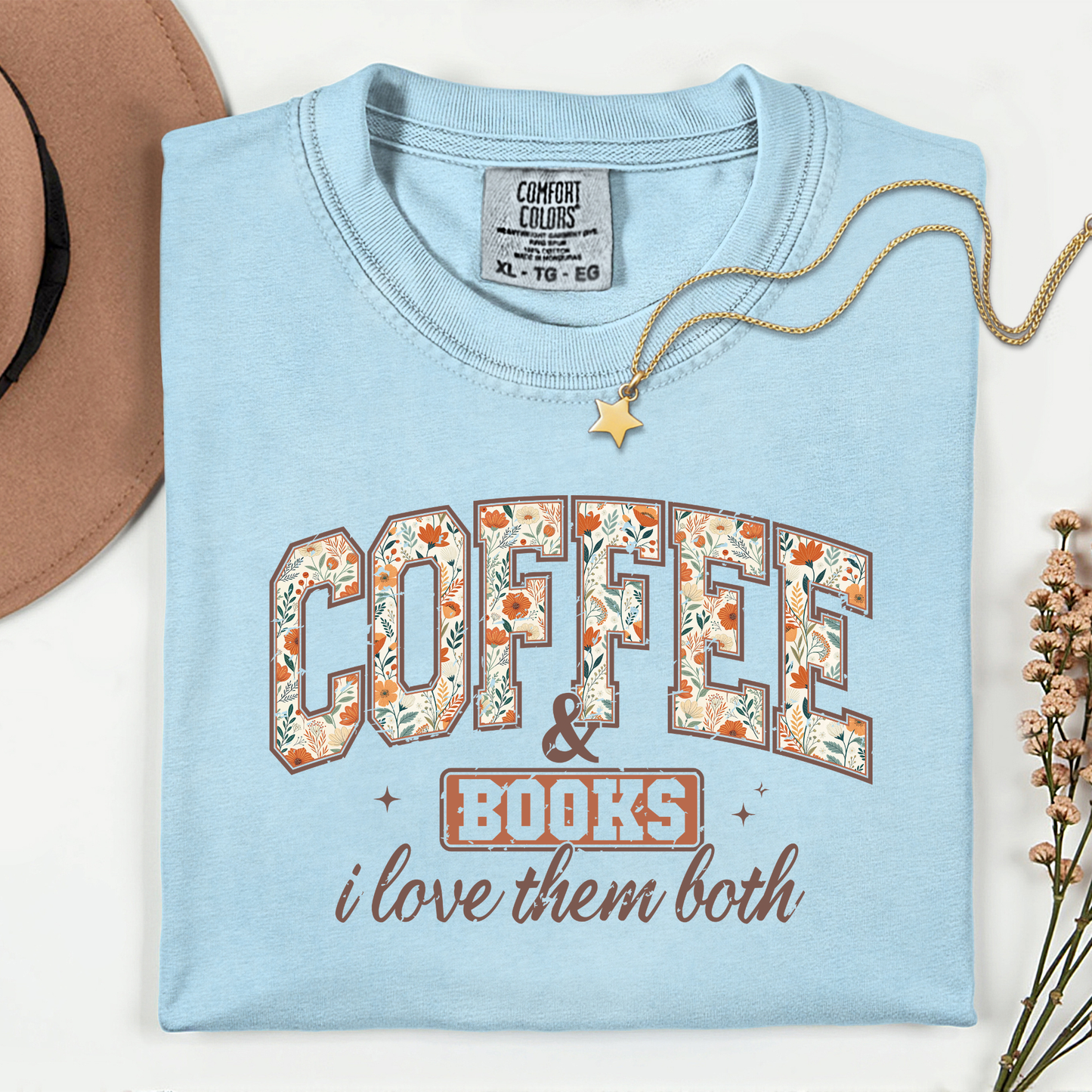 Coffee and Books Premium T Shirt