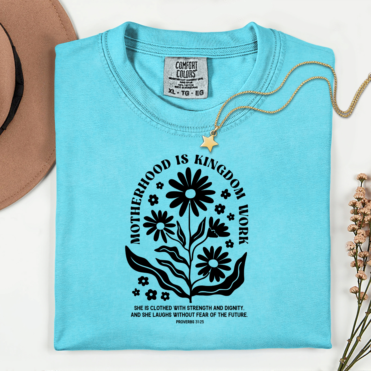 Motherhood Is Kingdom Work Premium T-shirt