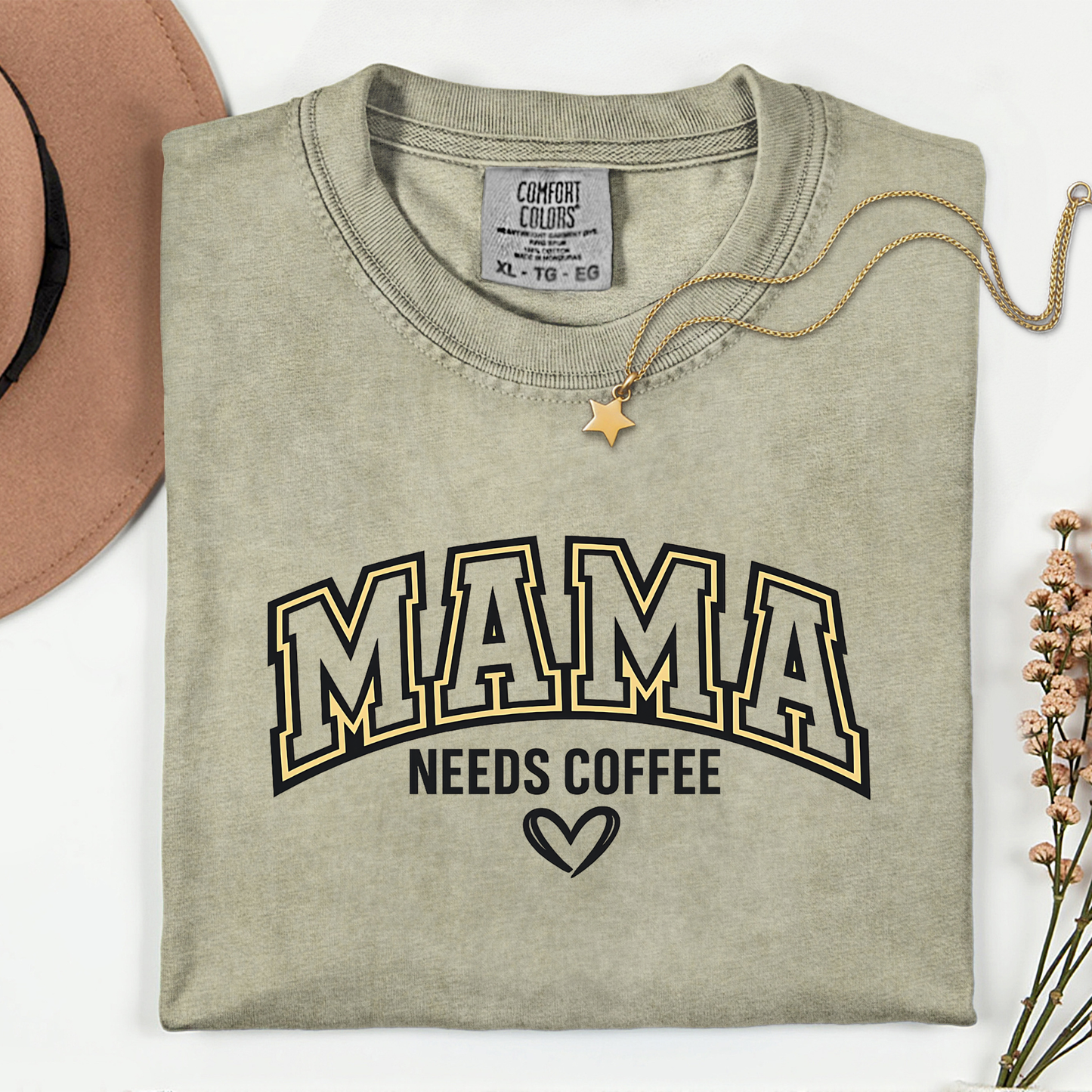 Mama Needs Coffee Premium T Shirt