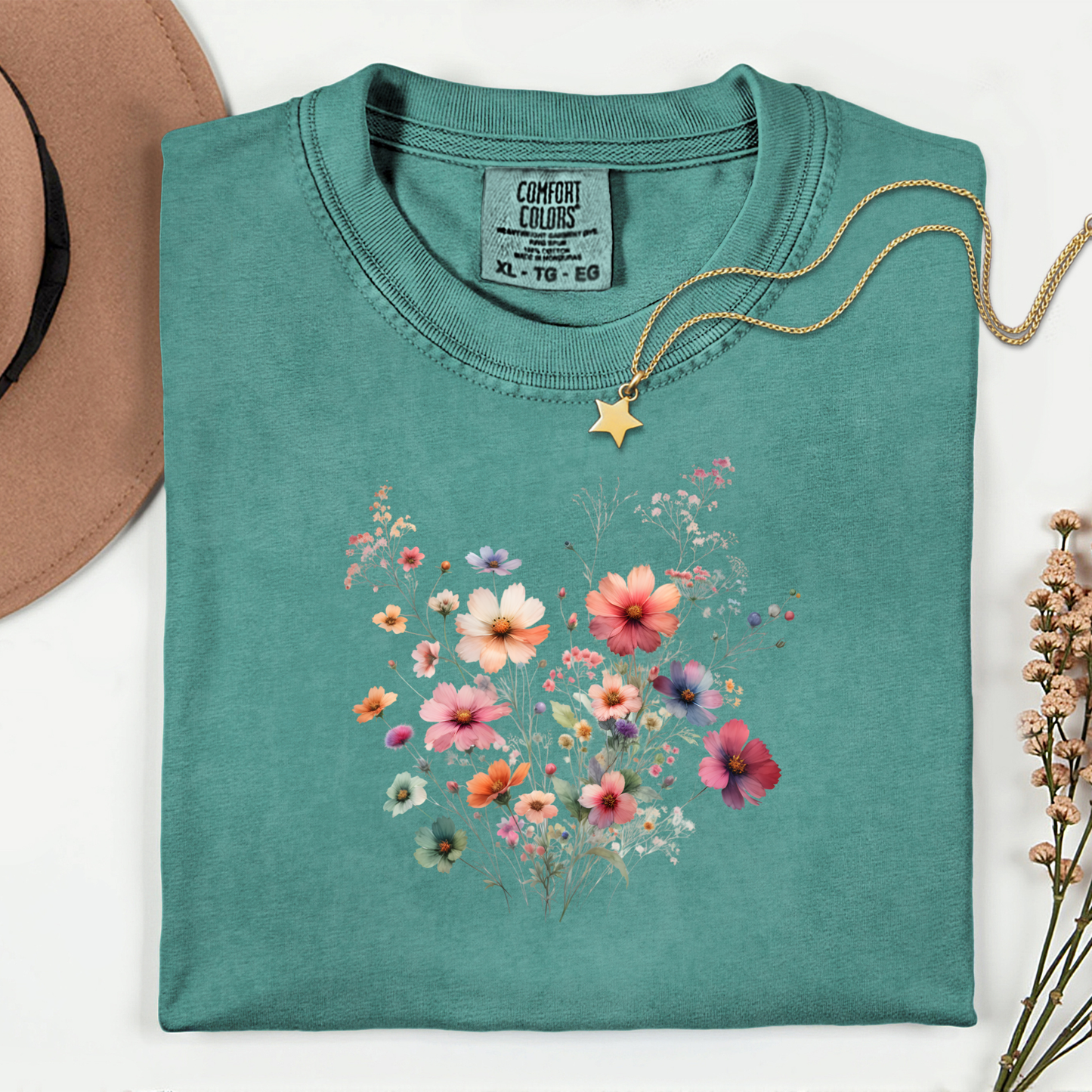 Wildflower Bouquet Premium T Shirt